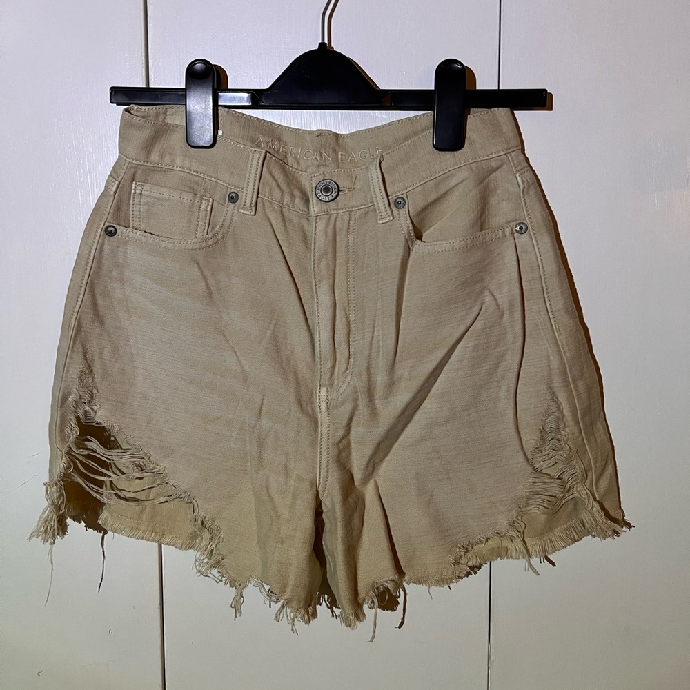American Eagle high waisted Mom shorts